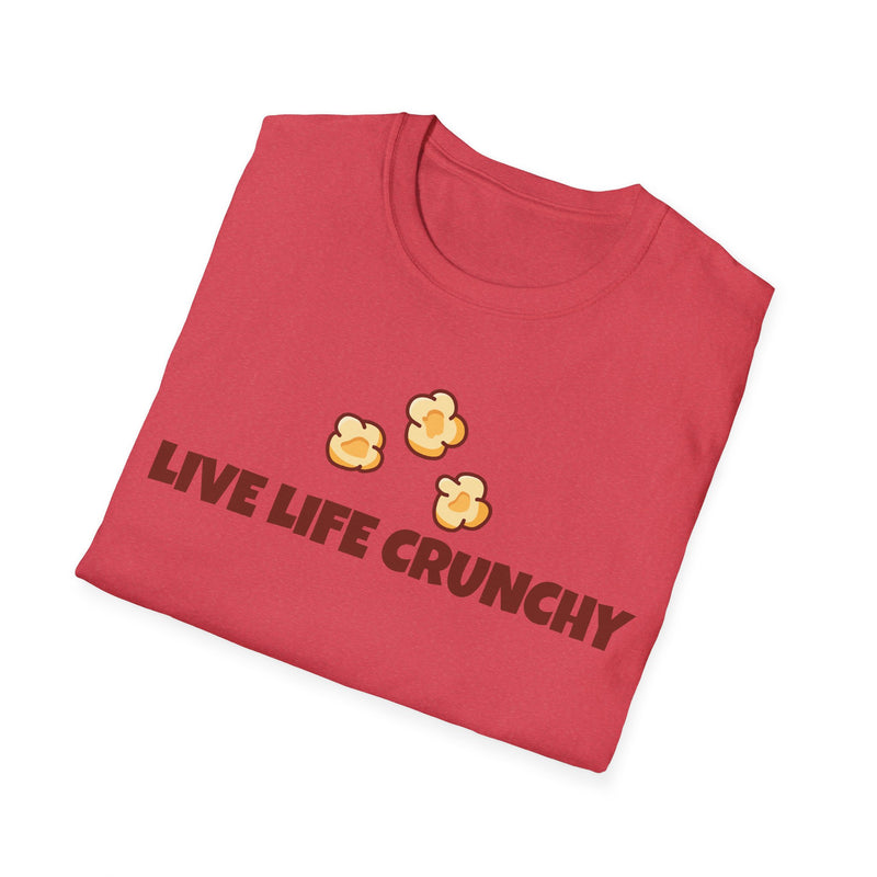 3 Kernel Live Life Crunchy Unisex Softstyle T-Shirt
