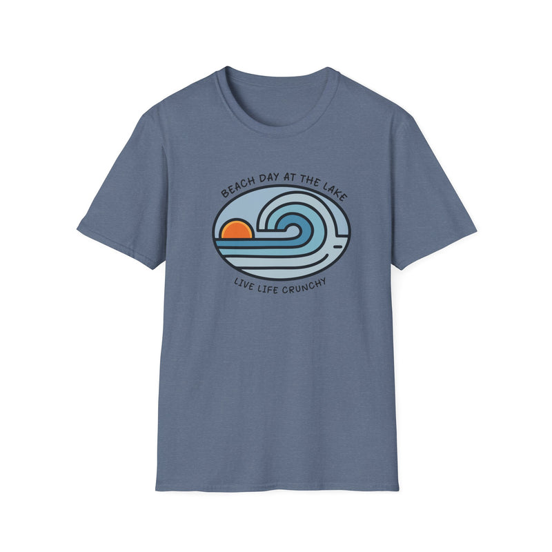Beach Day At The Lake Unisex Softstyle T-Shirt