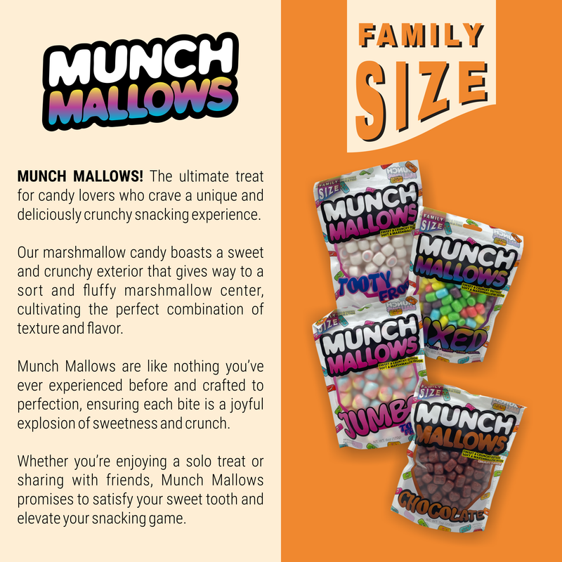 Munch Mallows Marshmallow Candy