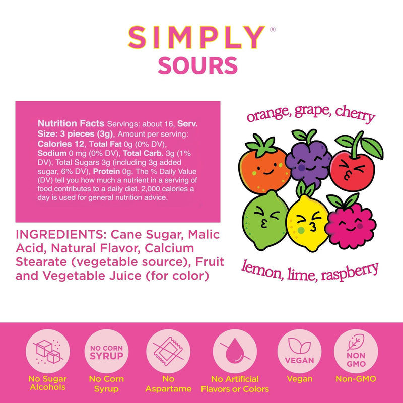Simply Sours | Fruit Punch Tin