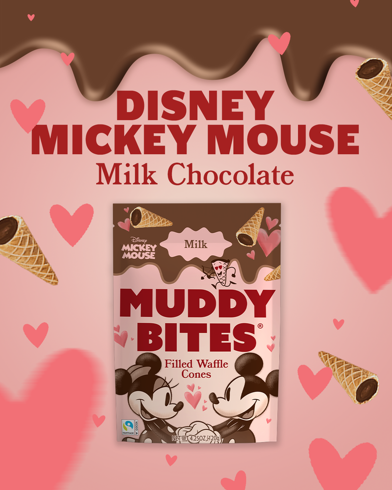 Muddy Bites Waffle Cone | Disney Mickey Mouse Milk