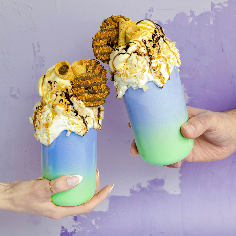 Muddy Bites Waffle Cone | Girl Scout Coconut Caramel