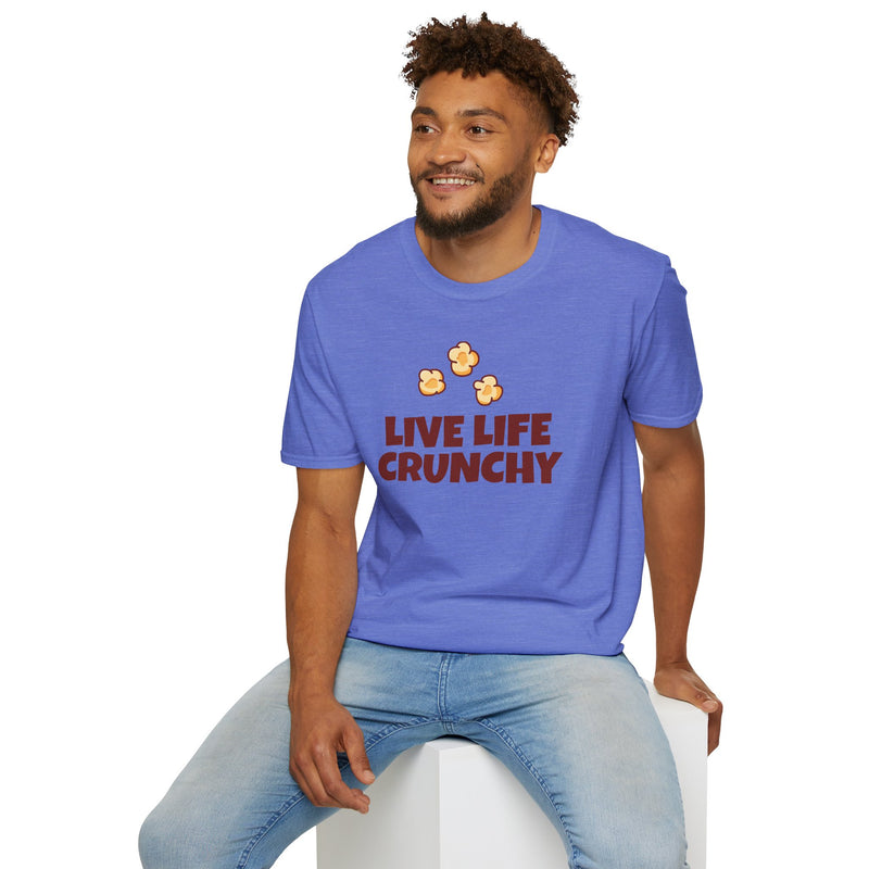 Live Life Crunchy T-Shirt Unisex Softstyle Tee