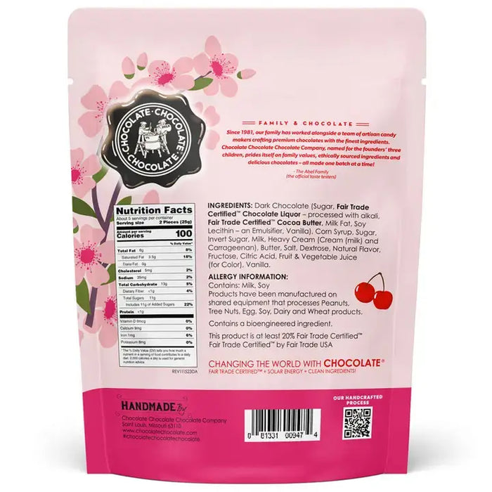 Dark Cherry Vanilla Caramel Bites - 4oz