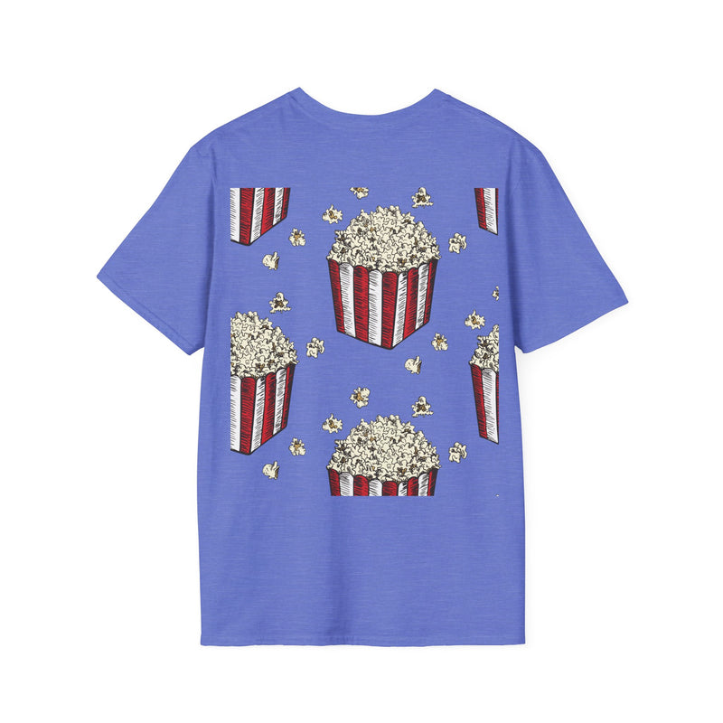 Popcorn Is Life - 2 Sided - Live Life Crunchy Unisex Softstyle T-Shirt