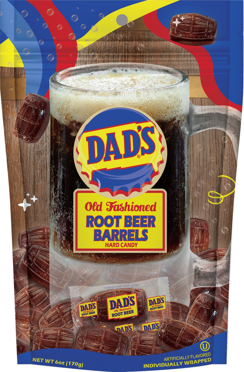 Dad's Old Fashioned Root Beer Barrels 6oz Bag