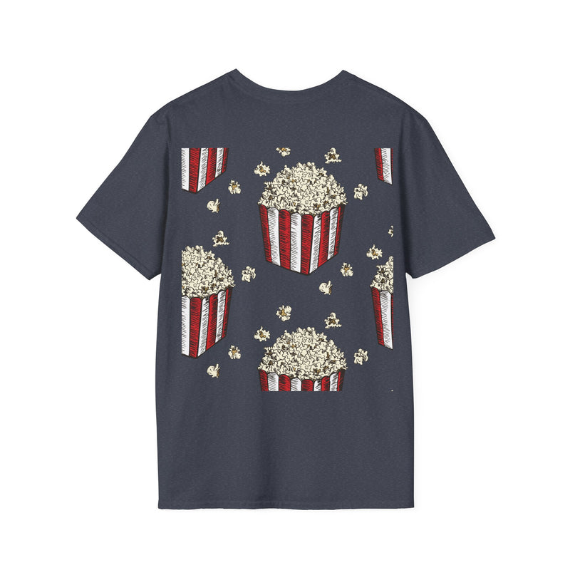 Popcorn Is Life - 2 Sided - Live Life Crunchy Unisex Softstyle T-Shirt