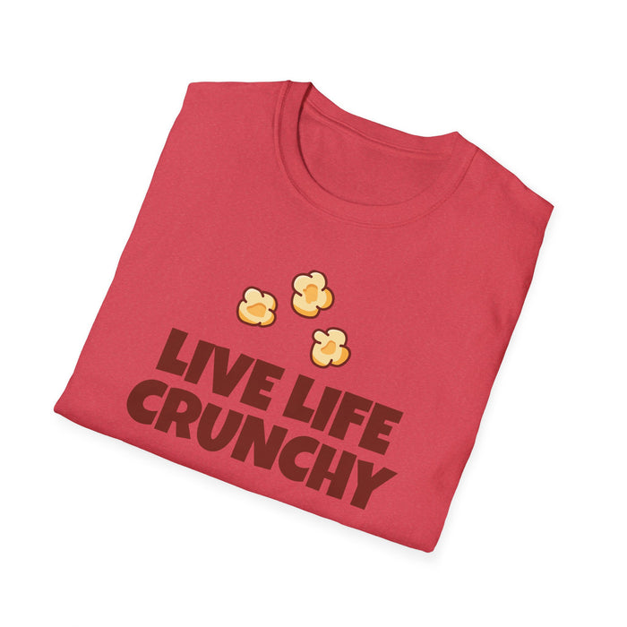 Live Life Crunchy T-Shirt Unisex Softstyle Tee