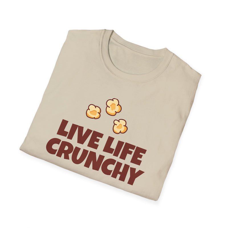 Live Life Crunchy T-Shirt Unisex Softstyle Tee