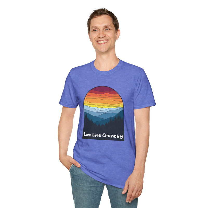 Explore Nature Live Life Crunchy Unisex Softstyle T-Shirt