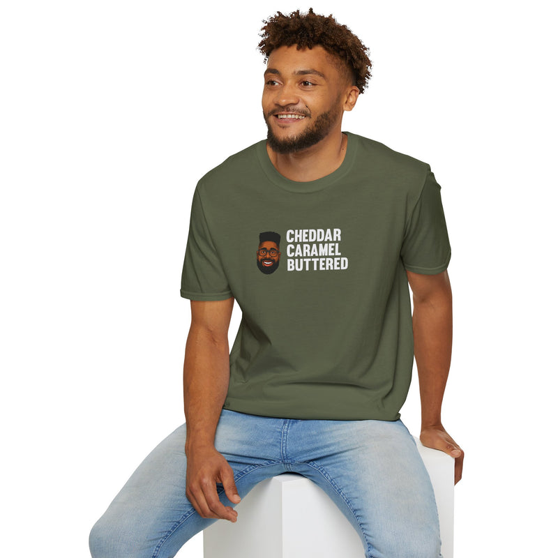 Cheddar Caramel Buttered Unisex Softstyle T-Shirt