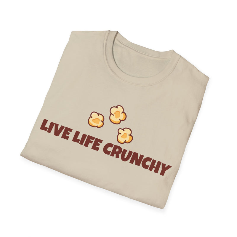 3 Kernel Live Life Crunchy Unisex Softstyle T-Shirt