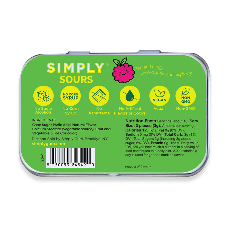 Simply Sours | Citrus Berry Tin