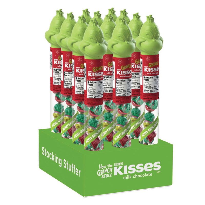 Hershey Holiday Cane | Grinch Foil Kisses