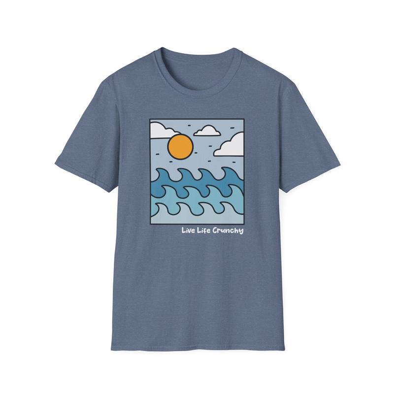 Sunny Lake Days Unisex Softstyle T-Shirt