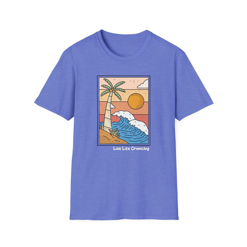 Sunny Beach Vibes Unisex Softstyle T-Shirt
