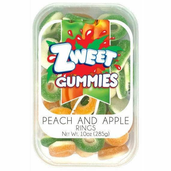 Zweet | Gummy Peach and Apple Rings