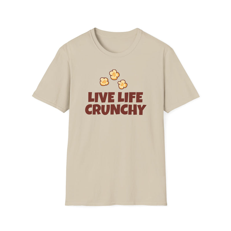 Live Life Crunchy T-Shirt Unisex Softstyle Tee