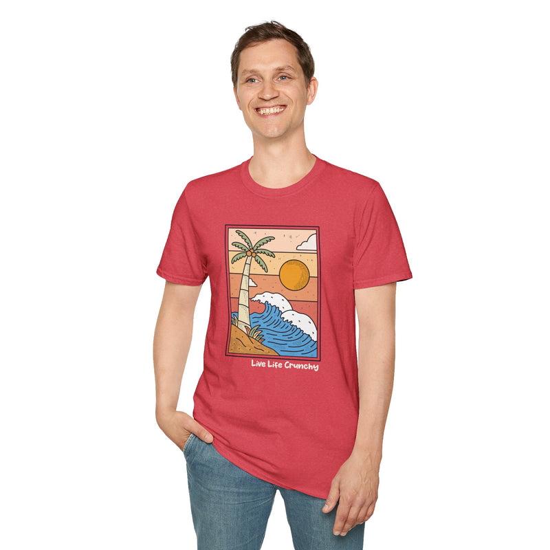 Sunny Beach Vibes Unisex Softstyle T-Shirt
