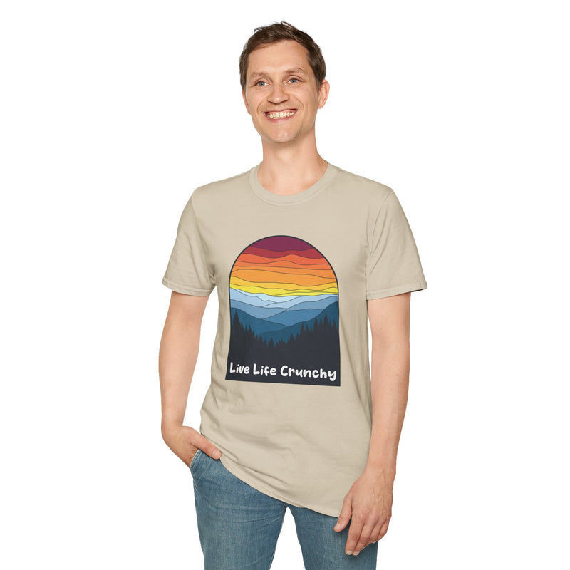Explore Nature Live Life Crunchy Unisex Softstyle T-Shirt