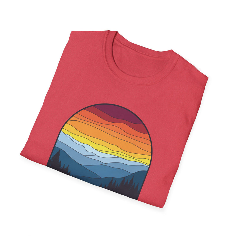 Explore Nature Live Life Crunchy Unisex Softstyle T-Shirt