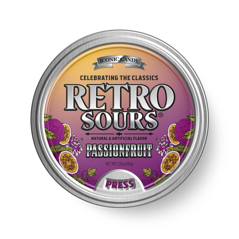 Retro Sours | Passion Fruit 2.12oz Tin