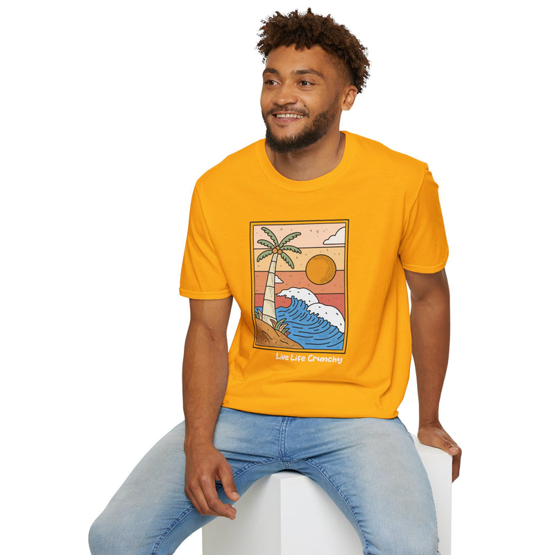 Sunny Beach Vibes Unisex Softstyle T-Shirt