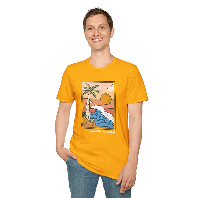 Sunny Beach Vibes Unisex Softstyle T-Shirt