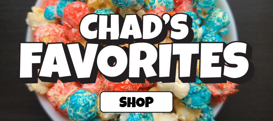 Chad's Favorite Items at Cravings Gourmet Popcorn