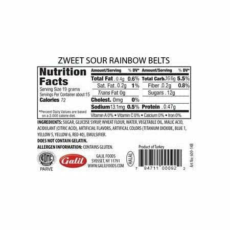 Zweet | Sour Rainbow Belts