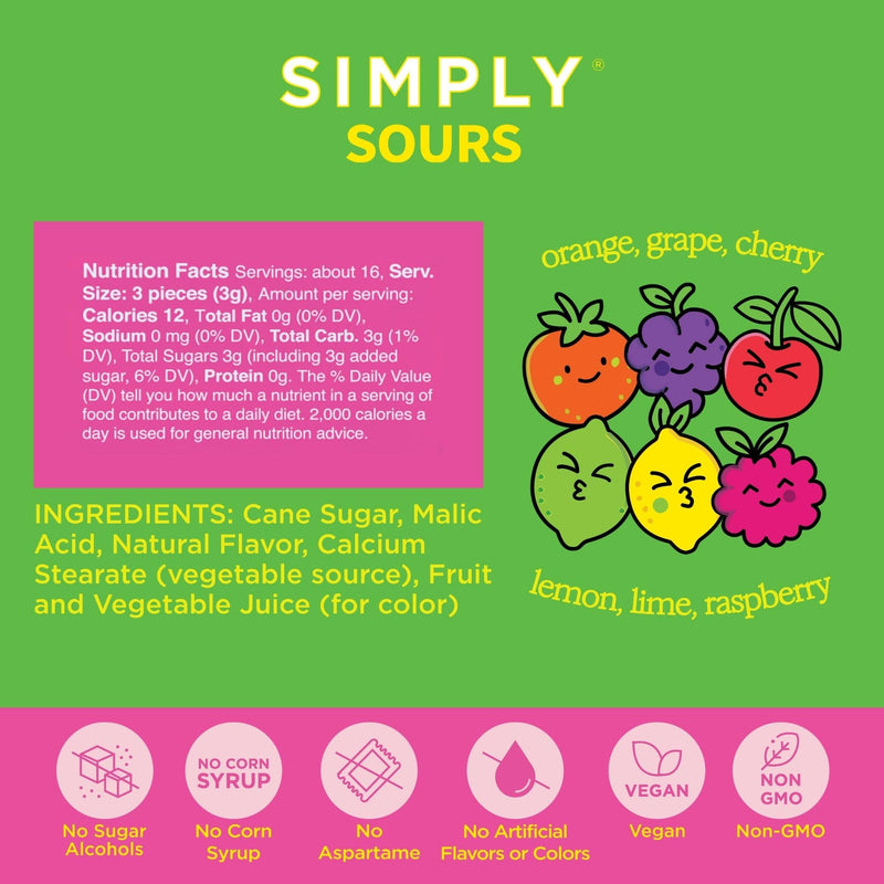 Simply Sours | Citrus Berry Tin