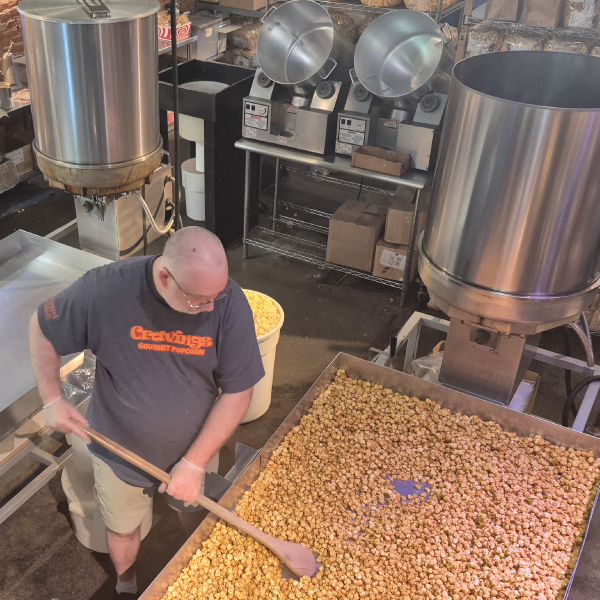 Behind the scenes | Cravings Gourmet Popcorn