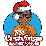 Merry Christmas and Happy Holidays Cravings Gourmet Popcorn