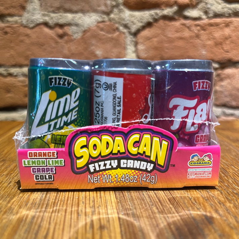 Soda Can Fizzy Candy