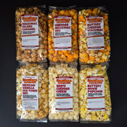 6 Pack Sampler | Mackinac Island Caramel | Cravings Gourmet Popcorn