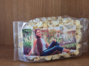 OPEN HOUSE GRADUATION POPCORN WITH CUSTOM LABELS