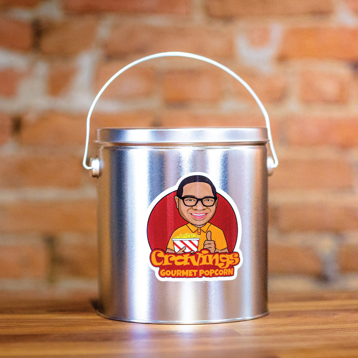 Popcorn Tins featuring Mackinac Island Caramel