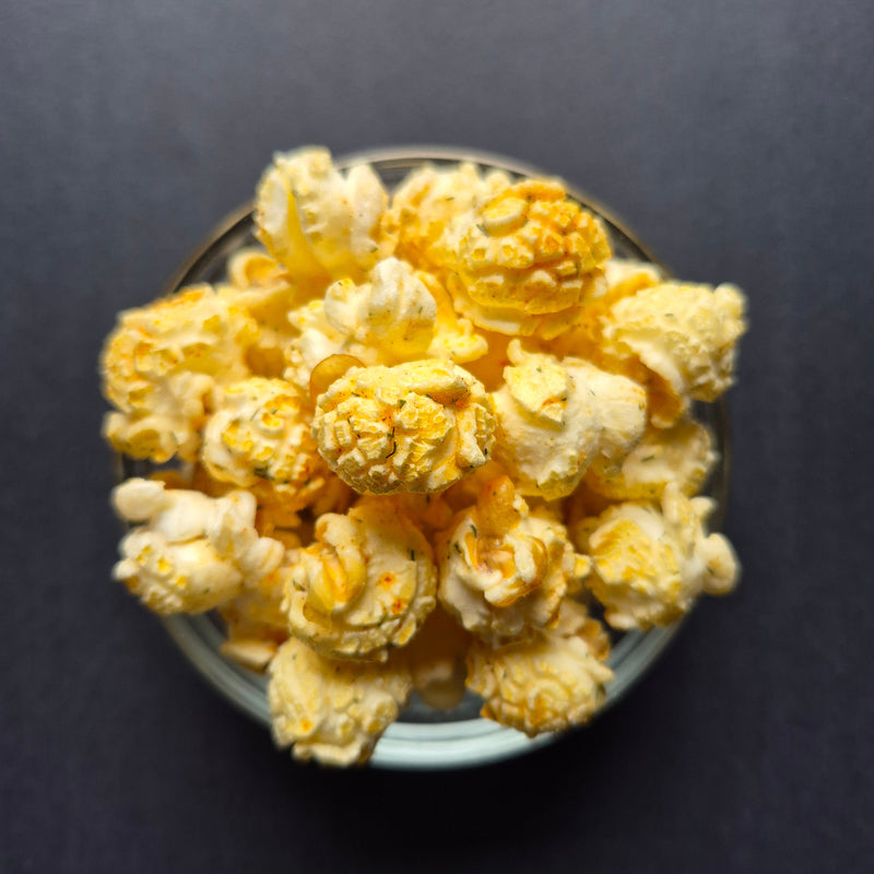 SPICY DILL PICKLE POPCORN | CRAVINGS GOURMET POPCORN