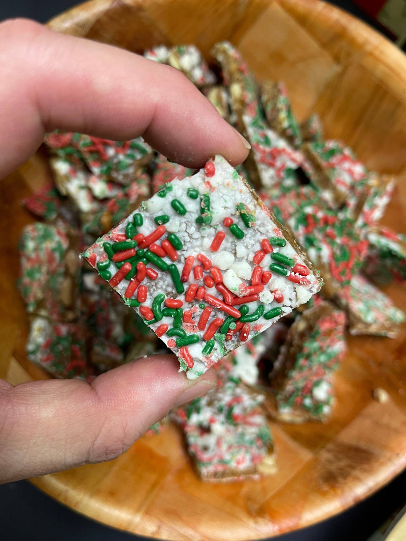 Dave's Sweet Tooth Toffee | Holiday Fetti