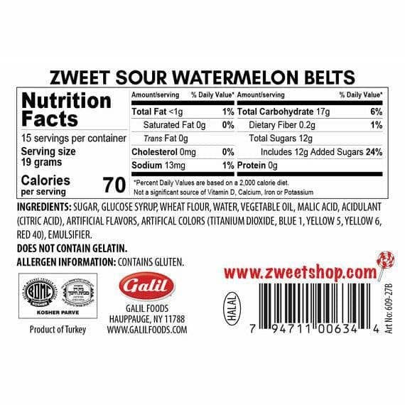 Zweet | Sour Watermelon Belts
