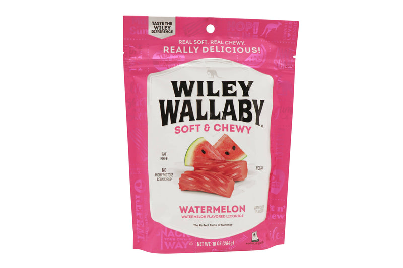 Wiley Wallaby | Watermelon Licorice Soft & Chewy
