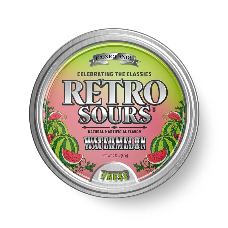 Retro Sours | Watermelon 2.12oz Tin