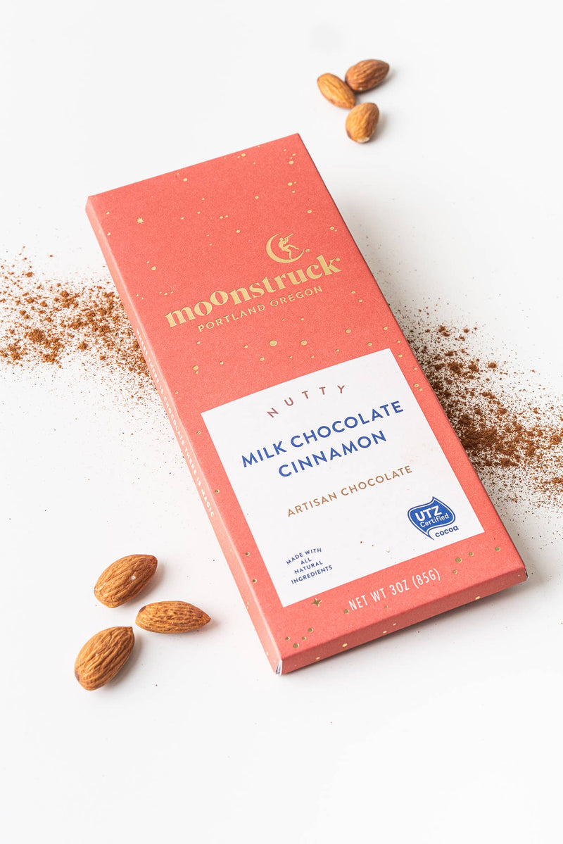 Moonstruck | Nutty Milk Chocolate Cinnamon Bar