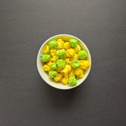 marshmallow_lemon_cake-Yellow and green