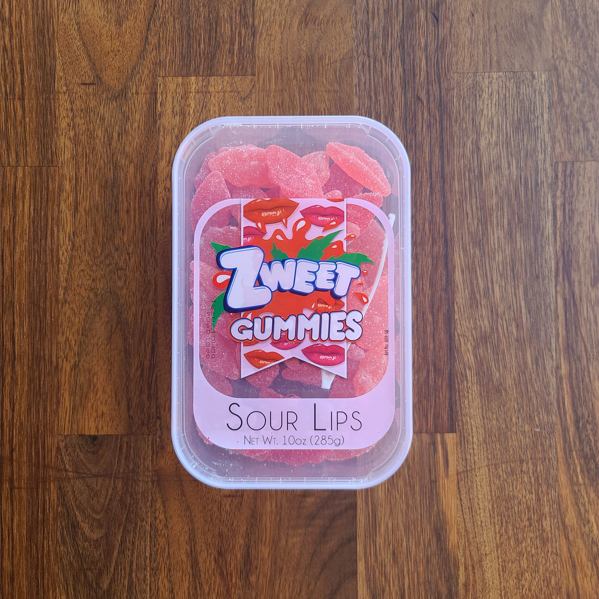 Zweet | Sour Gummy Lips — Cravings Gourmet Popcorn