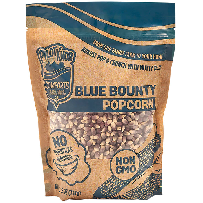 Blue Bounty Hull-Less, No-Toothpicks-Required Popcorn