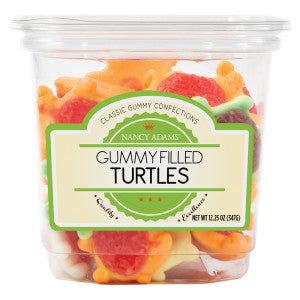Nancy Adams Gummy Filled Turtles
