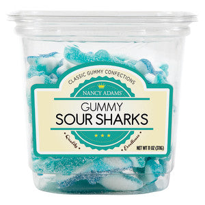 Nancy Adams Gummy Sour Sharks