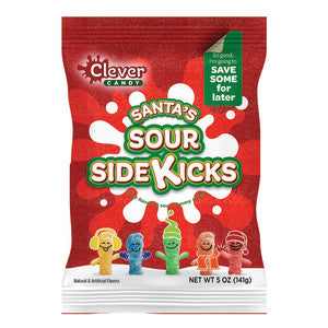 Santa's Sour Side Kicks Gummies