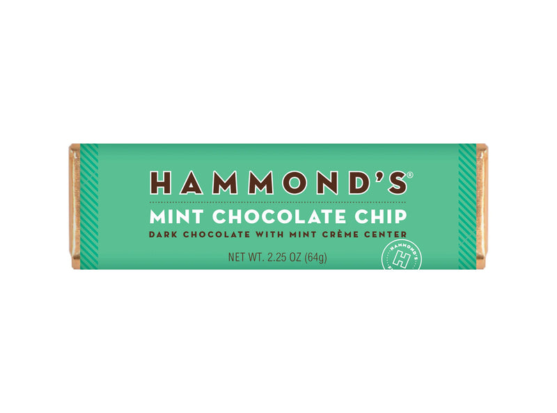 Hammond's Candy Bar | Mint Dark Chocolate Chip Bar